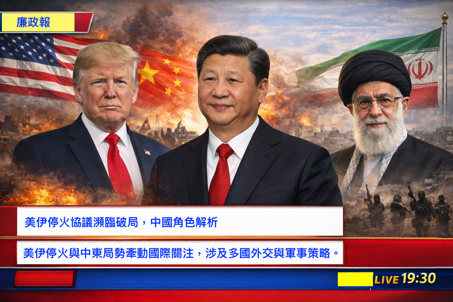 美伊停火協議瀕臨破局，中國角色解析