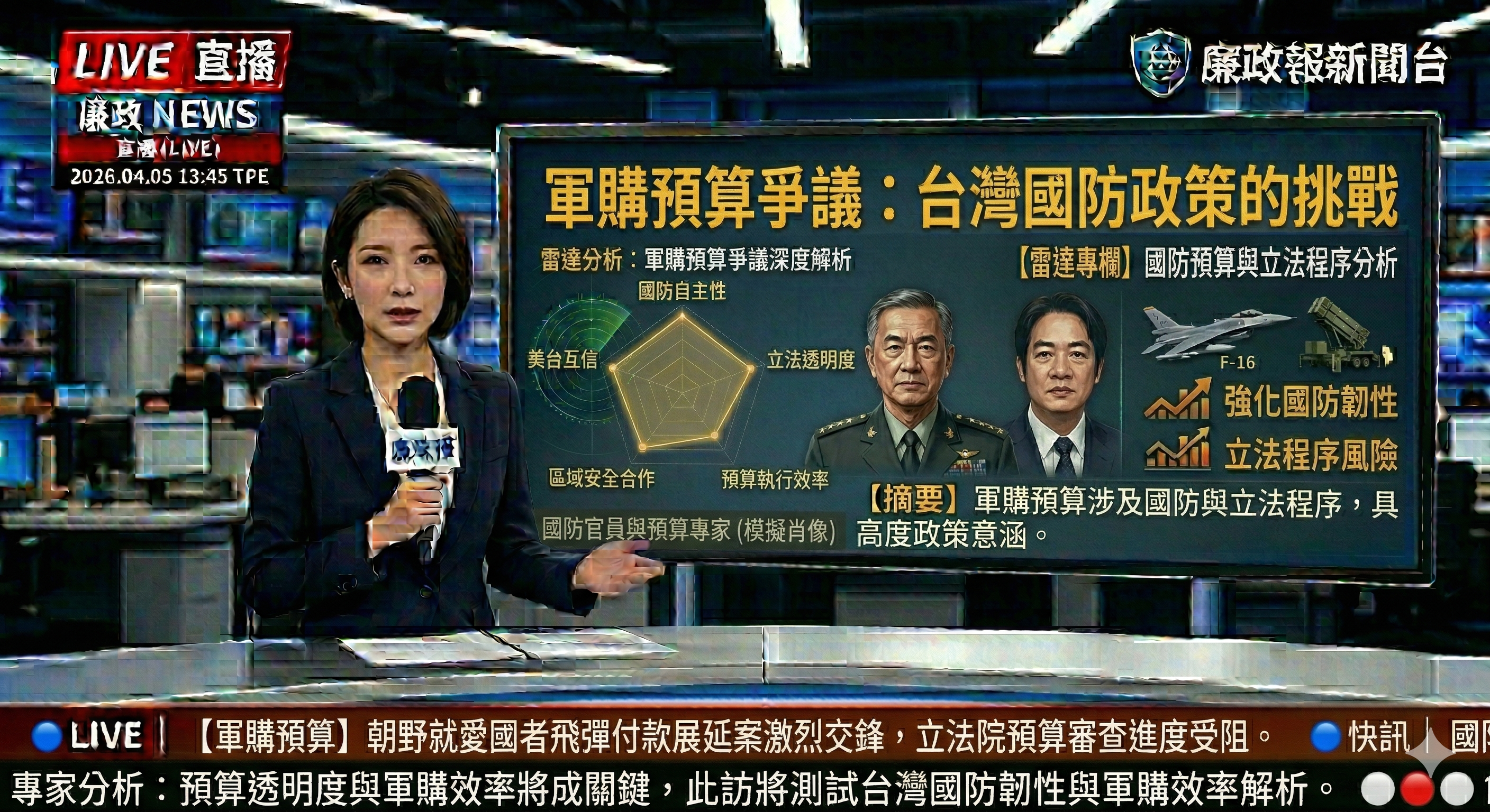 軍購預算爭議：台灣國防政策的挑戰