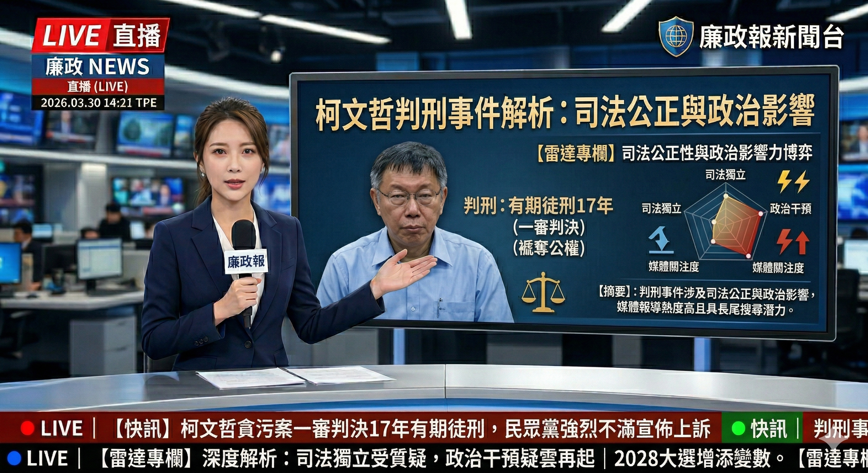 柯文哲判刑事件解析：司法公正與政治影響