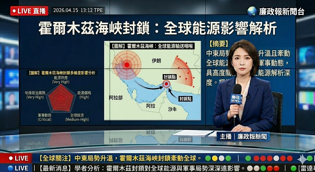霍爾木茲海峽封鎖：全球能源影響解析