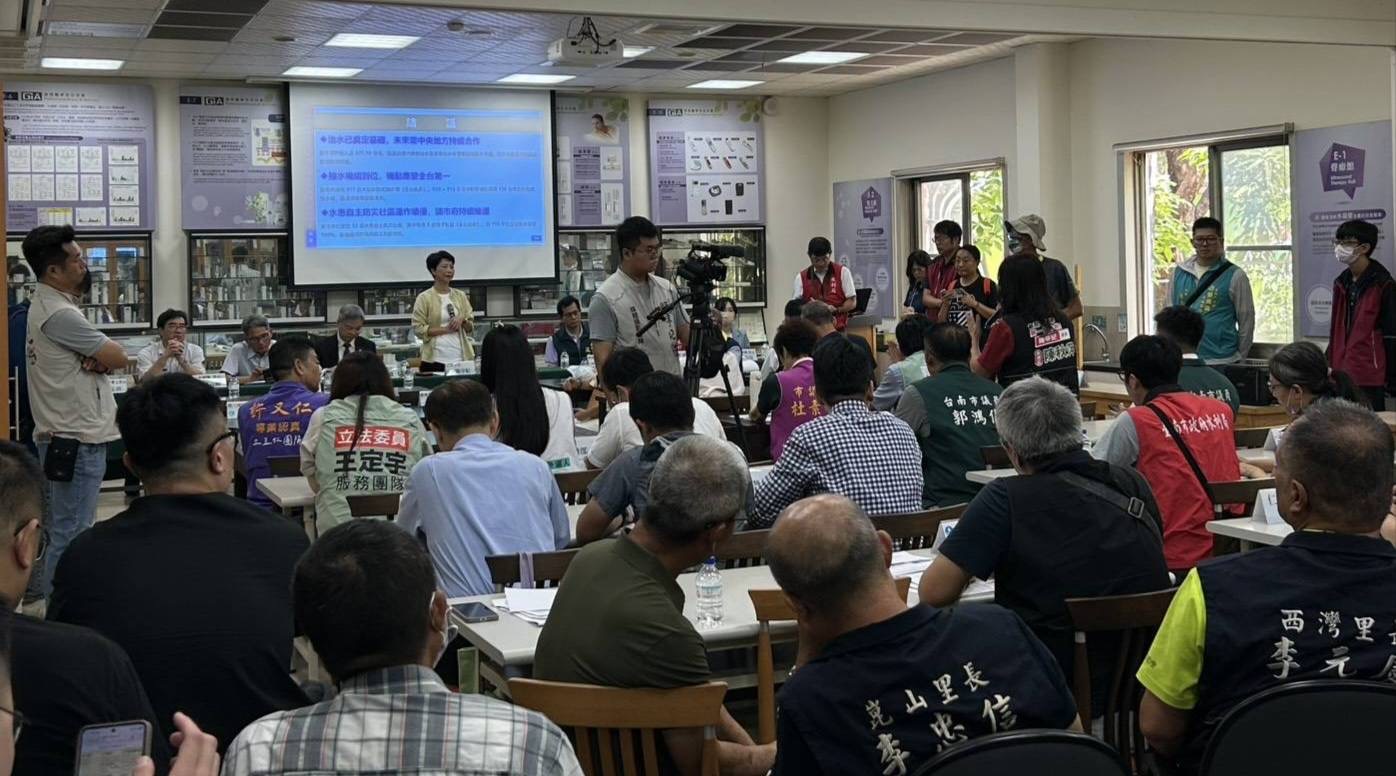 0626豪雨重創台南仁德工業區 立委陳亭妃爭取受災廠商利息補貼紓困