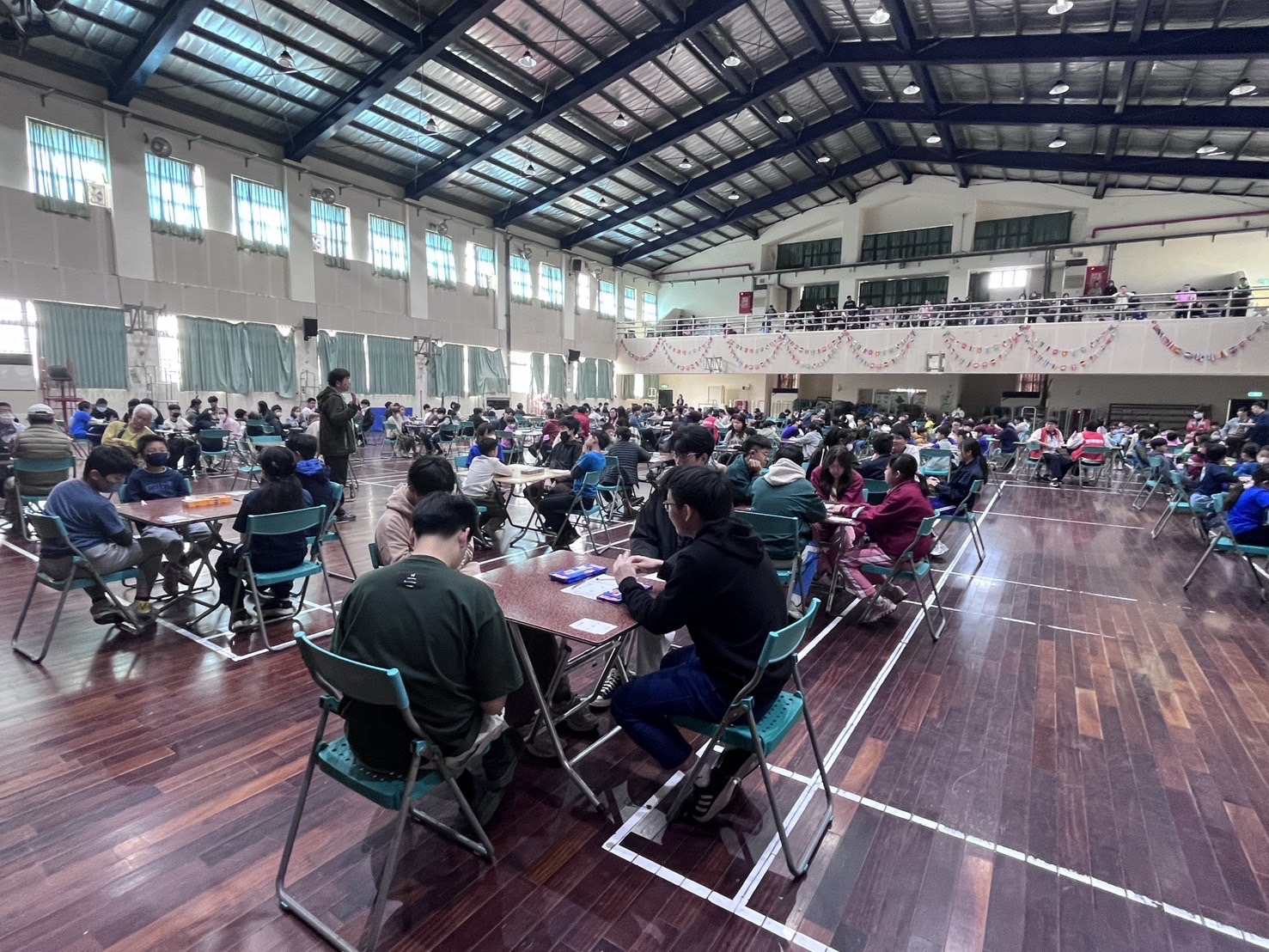 70隊比賽現場實況。（圖/國立苗栗高中提供）