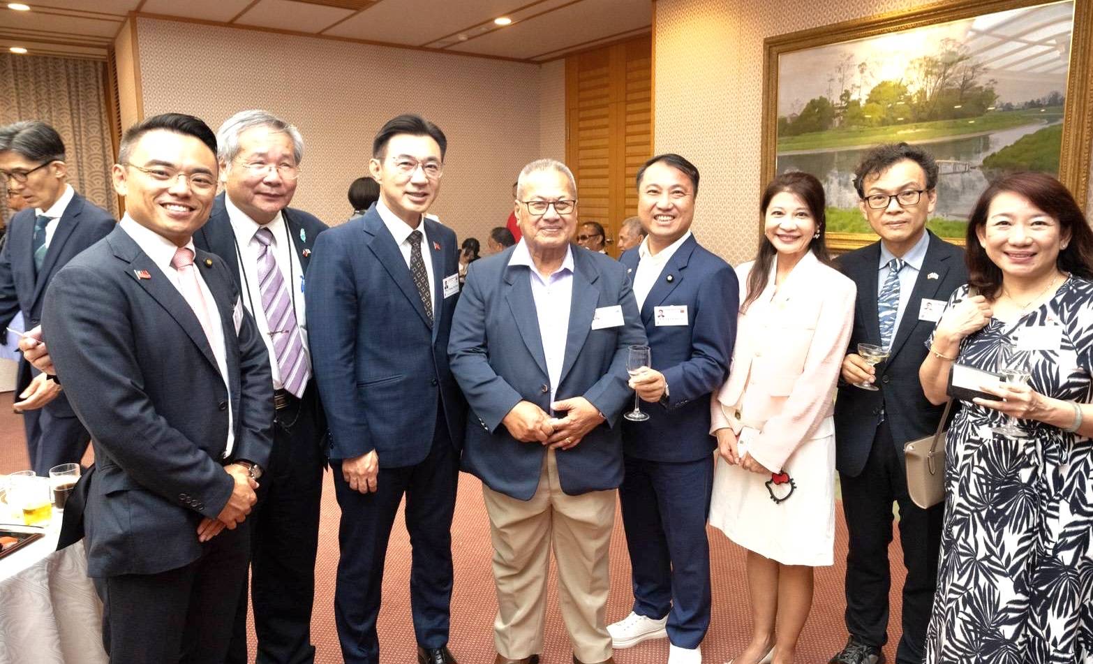 立法院江啟臣副院長率跨黨派代表團出席「亞洲太平洋國會議員聯合會(APPU)」第88屆理事會議及日本議員團晚宴