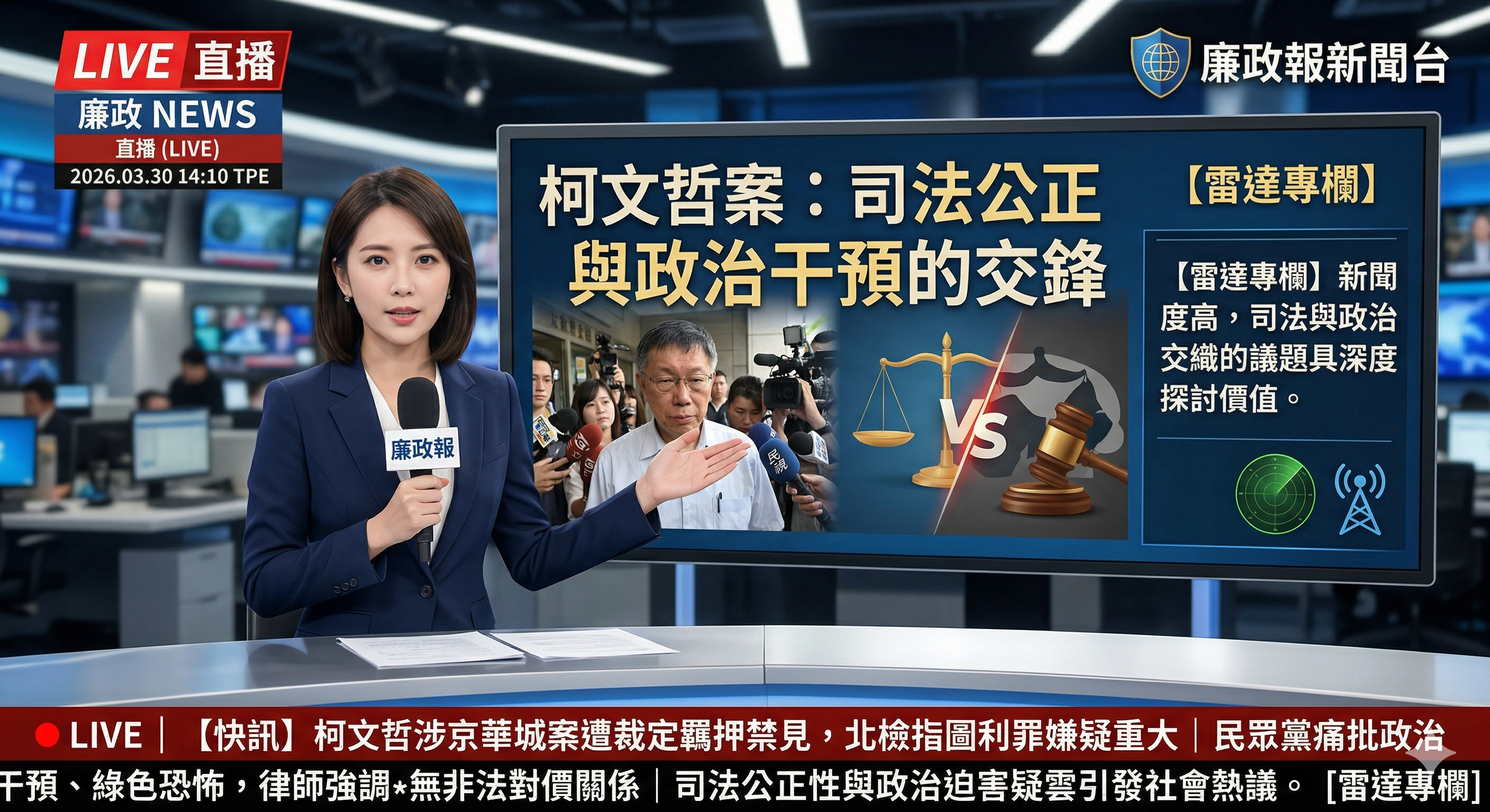 柯文哲案：司法公正與政治干預的交鋒