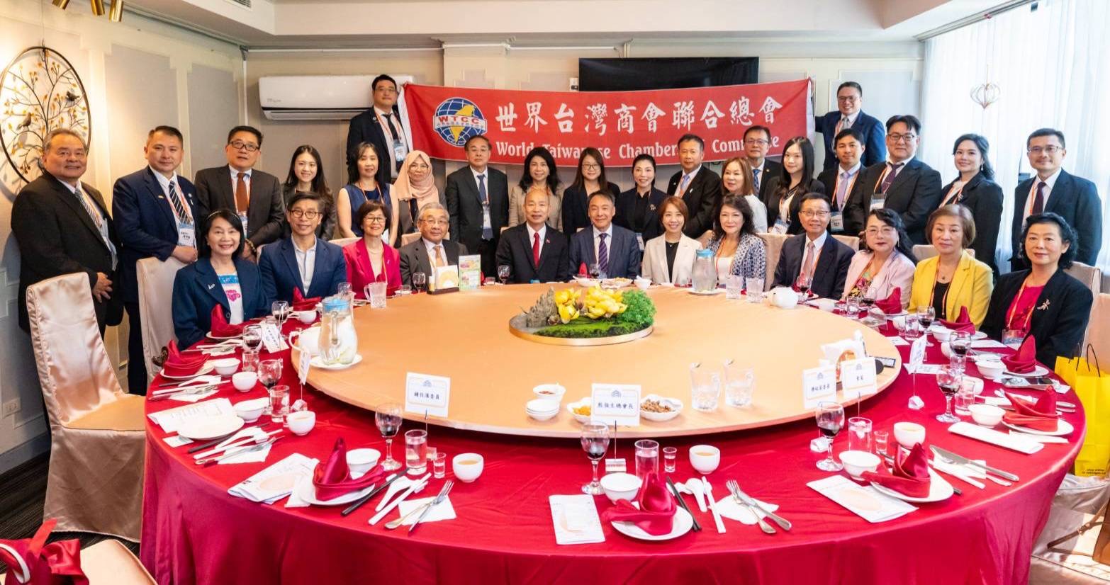 立法院韓國瑜院長款宴「世界台灣商會聯合總會第32屆回國訪問團」    韓國瑜：台灣就是僑胞的娘家，娘家的興旺是共同的榮耀