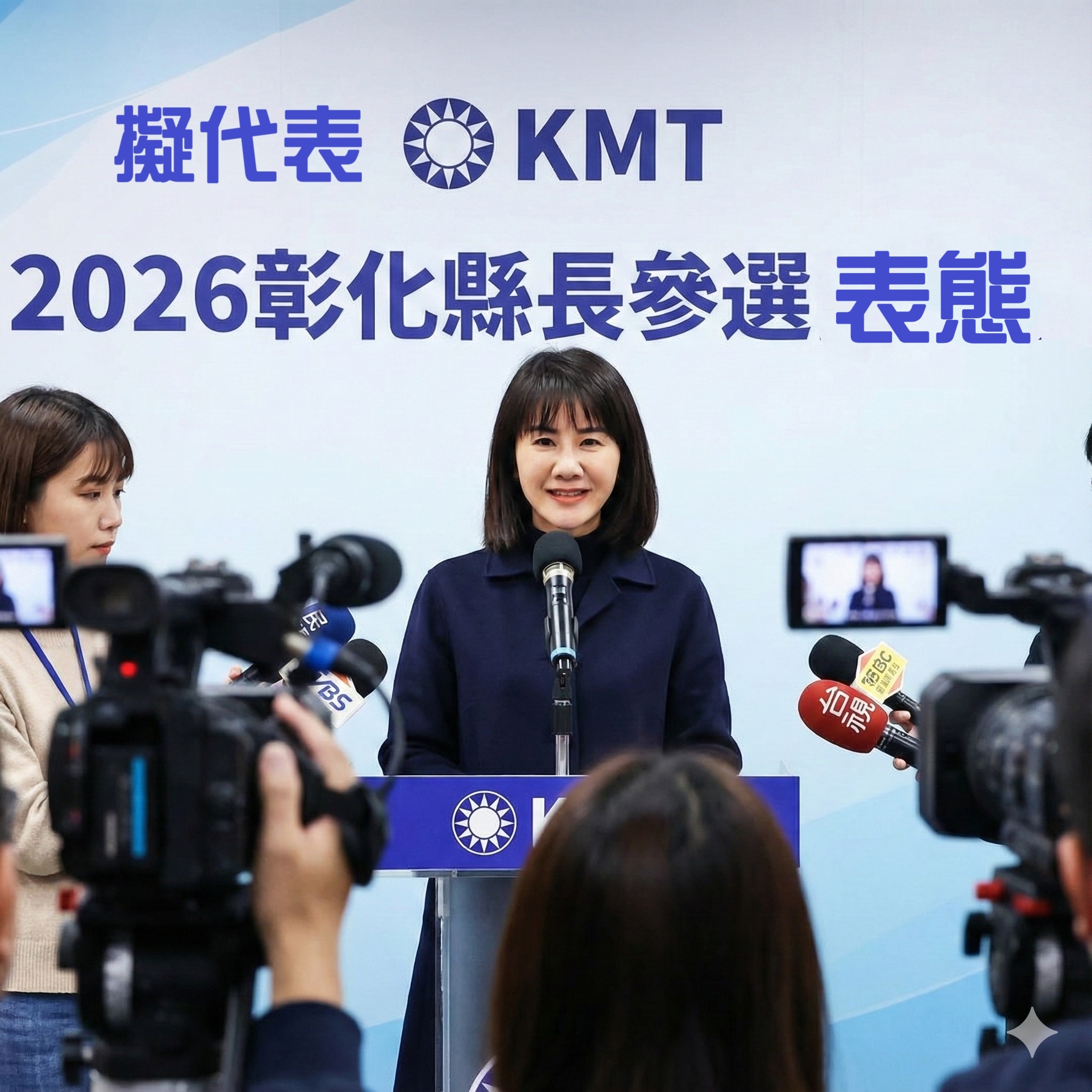 謝衣鳯表態參選2026年彰化縣長 國民黨內初選將展開