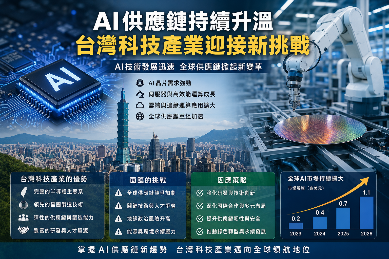 AI供應鏈與台灣科技產業的挑戰