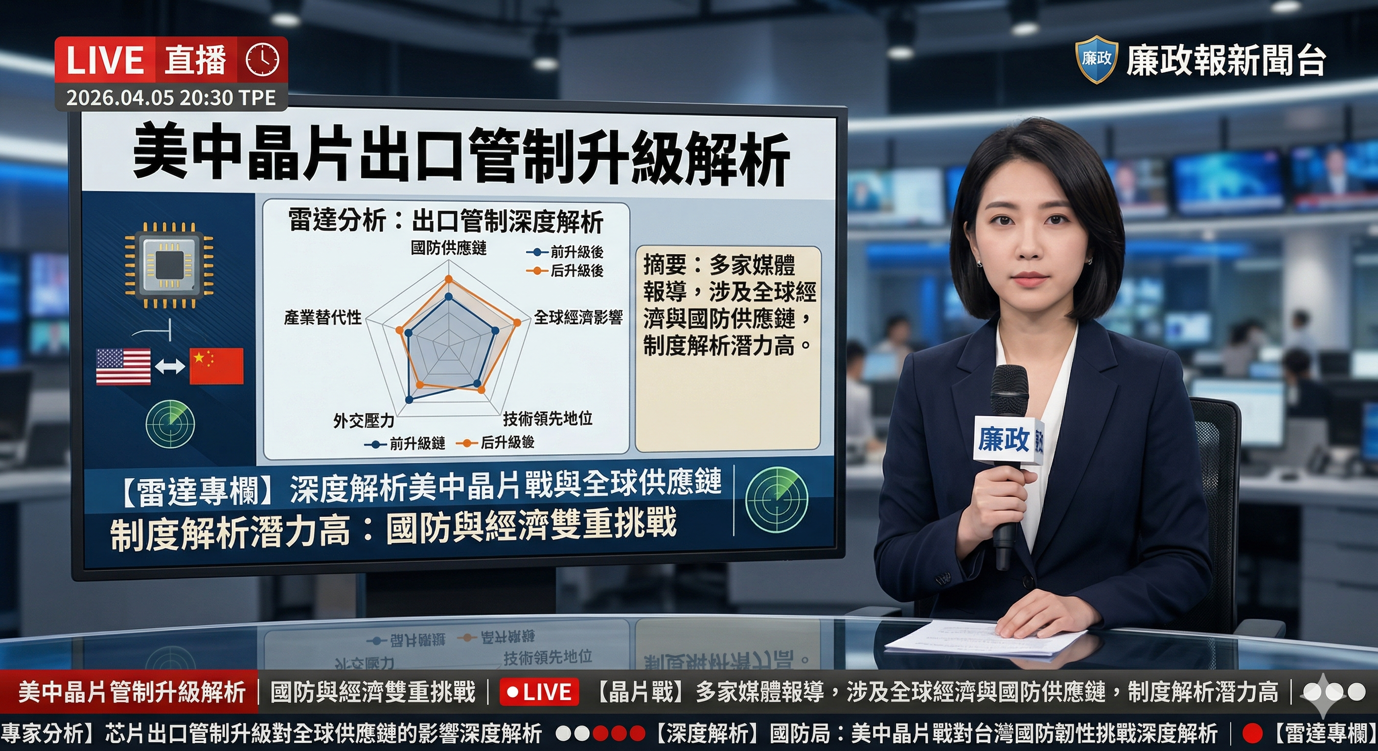 美中晶片出口管制升級解析