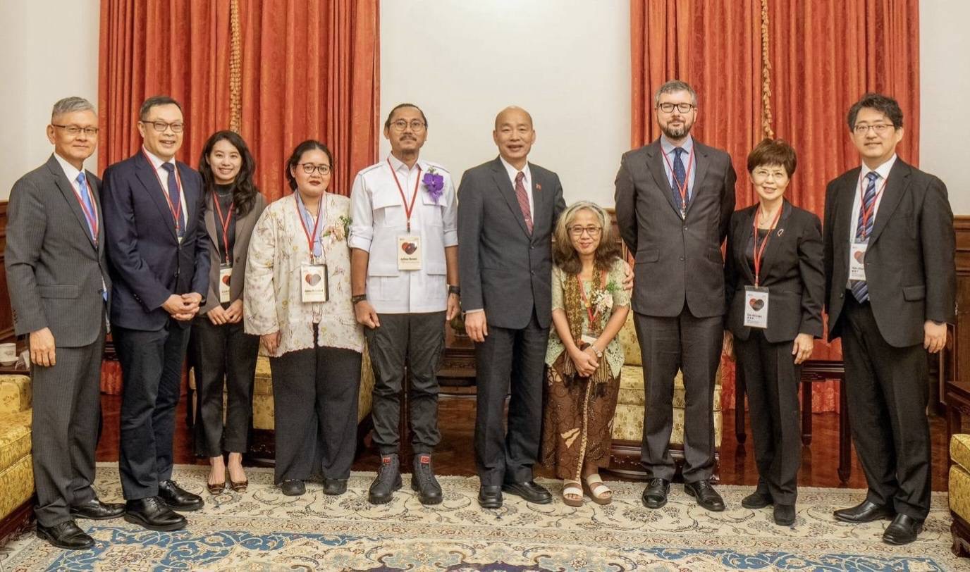 立法院韓國瑜院長出席「2025年第二十屆亞洲民主人權獎」頒獎典禮   韓國瑜：捍衛民主與人權的工作，永遠值得被支持、被記住、被延續，期許大家一起繼續努力