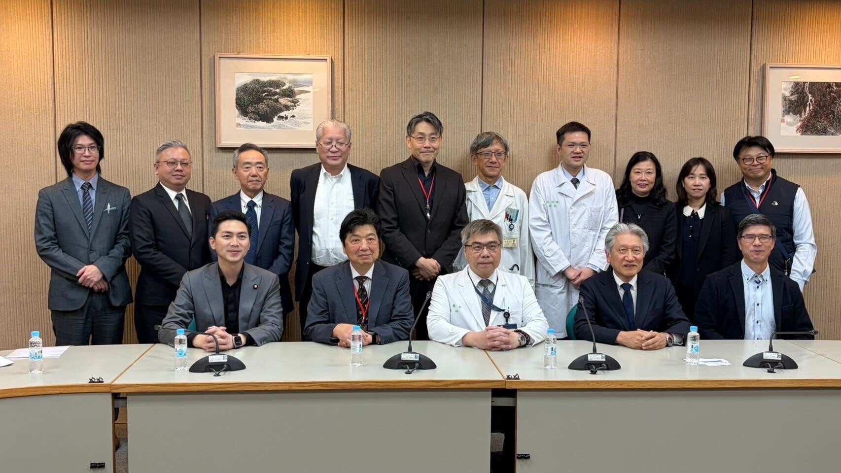 廖偉翔促進台日醫療鏈結：胰臟癌與新藥技術展開新合作