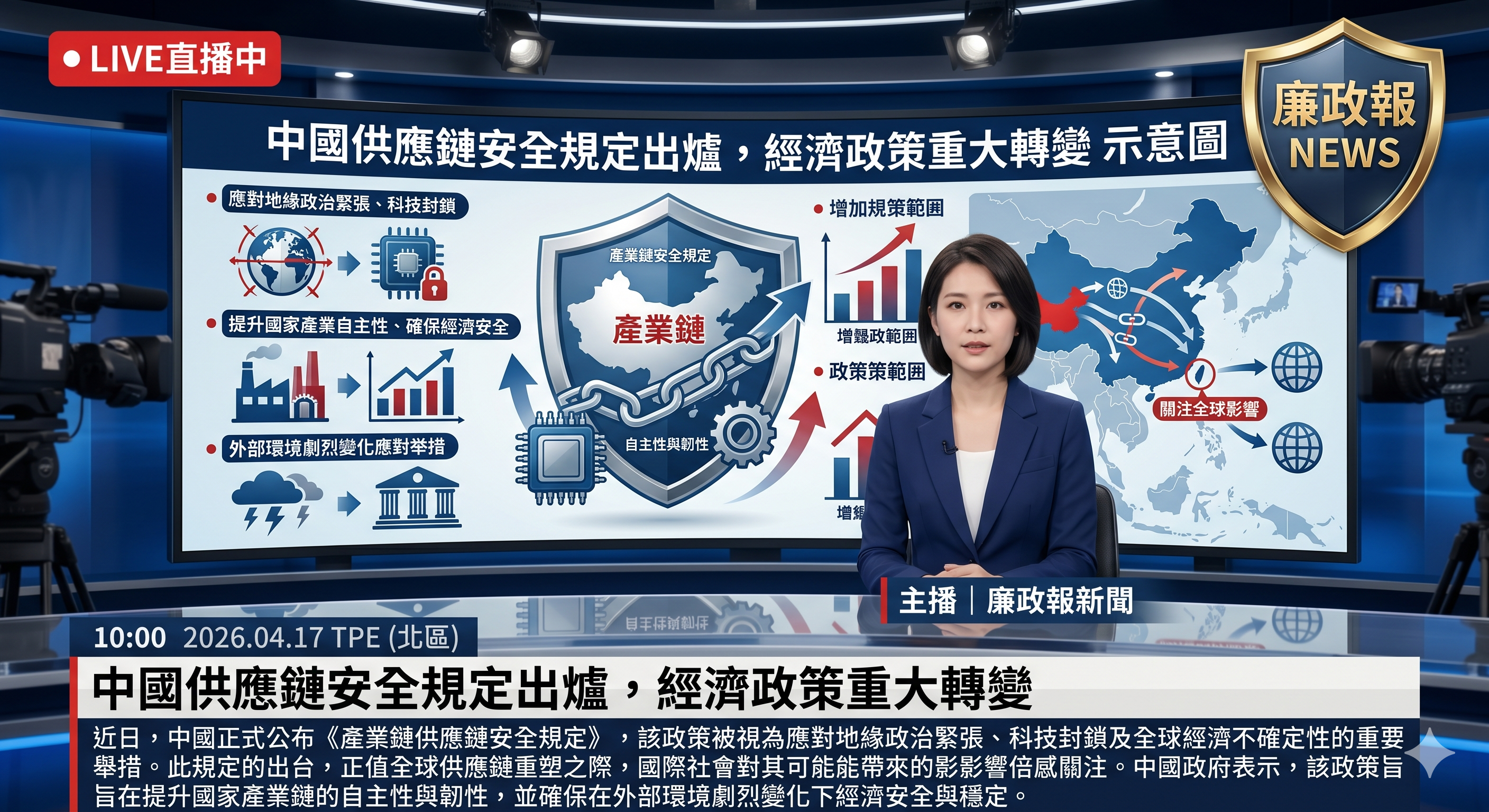 中國供應鏈安全規定出爐，經濟政策重大轉變