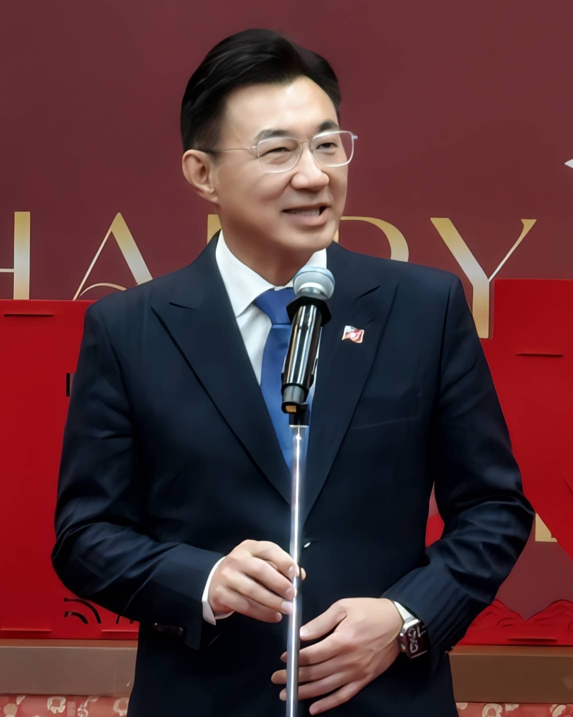 立法院副院長江啟臣致詞。（圖/謝榮浤 邱水文拍攝）