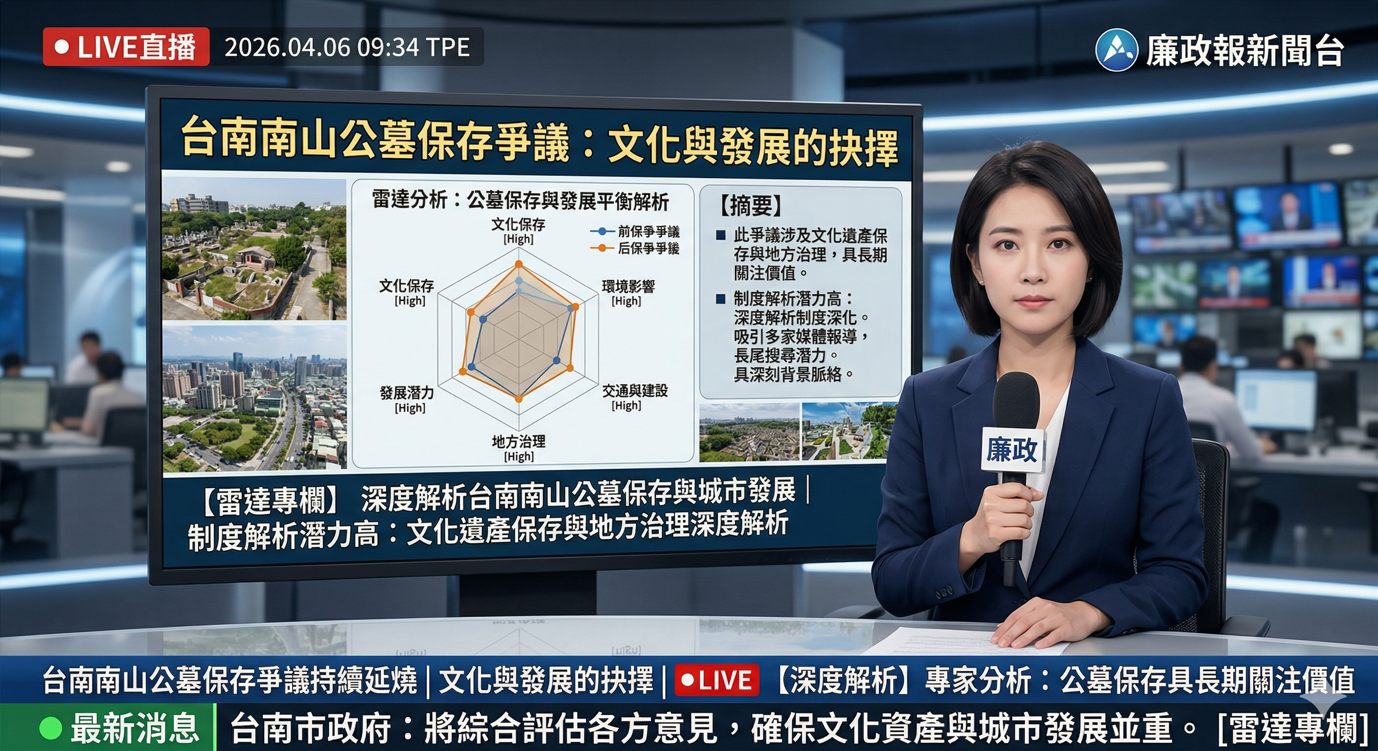 台南南山公墓保存爭議：文化與發展的抉擇